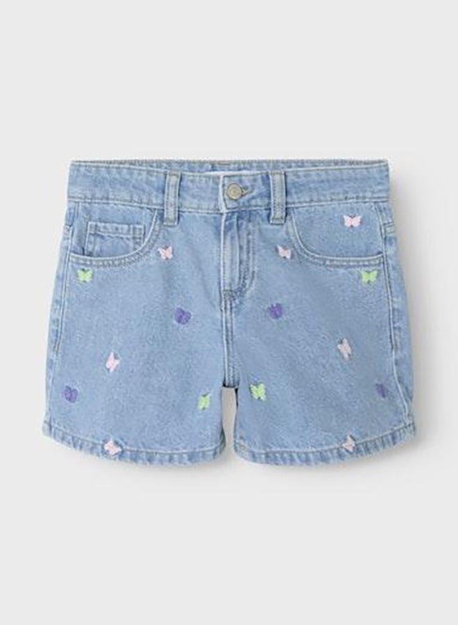 NAME IT Nkfbella Reg Dnm Shorts 3674-Be Noos  - Image 2