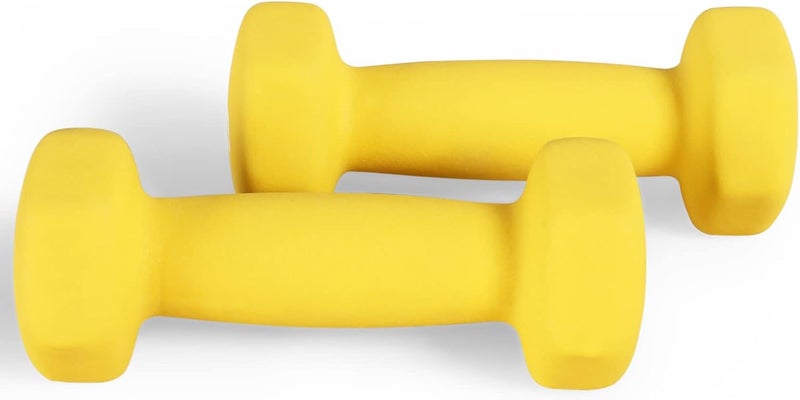 Fitvids 2-Pound Neoprene Coated Dumbbells - Pair - Image 3