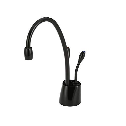 insinkerator in sink erator F-HC1100BLK Contemporary Instant Hot and Cold Water Dispenser-Faucet Only, Gloss Black - Image 1