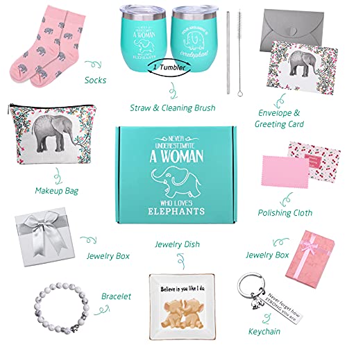LIKEABLUE Elephant Gifts for Women: Birthday, Christmas, Valentine's & Mother's Day Gift Ideas - Image 3