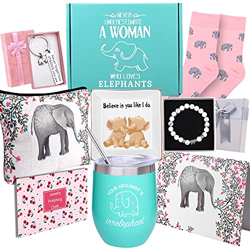 LIKEABLUE Elephant Gifts for Women: Birthday, Christmas, Valentine's & Mother's Day Gift Ideas - Image 1