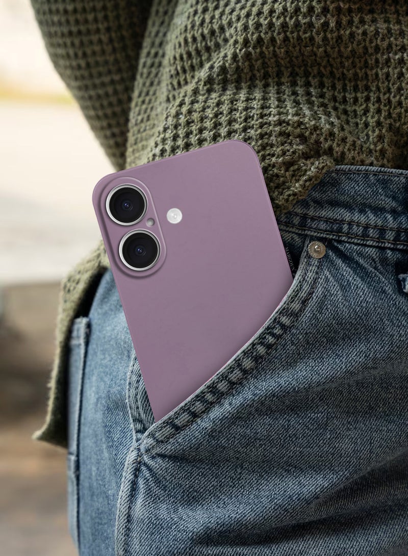 CATANES 3Packs Thin Case for iPhone 16 Plus , Back Cover Sturdy Durable Ultra-Thin Case Drop Protection Cover Clear - Purple - Image 5