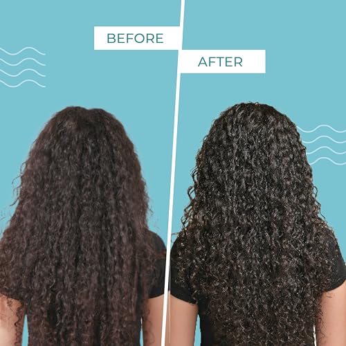 Ashba Botanics Curl Defining Gel | Lightweight, Non-Sticky Hair Gel for Curly, Frizzy Hair| Define, Frizz Control, Medium - Strong Hold Styling Gel With Rosemary & Chamomile | For Men & Women - 8 floz - Image 4