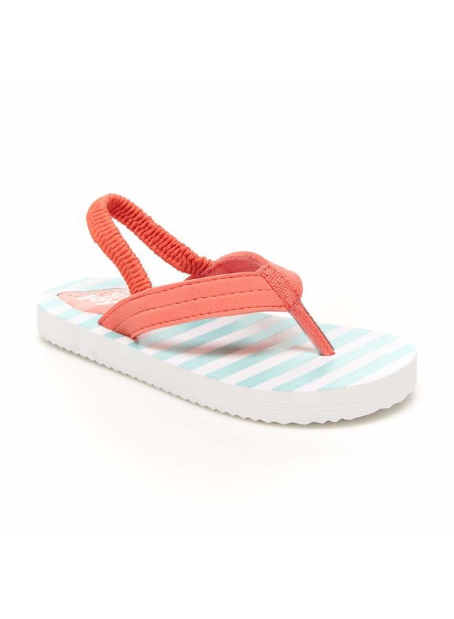Simple Joys by Carter's Girls' Kimmie Nora Jelly Sandal Set, Turquoise Blue/Silver, 9 Toddler (1-4 Years) - Image 2