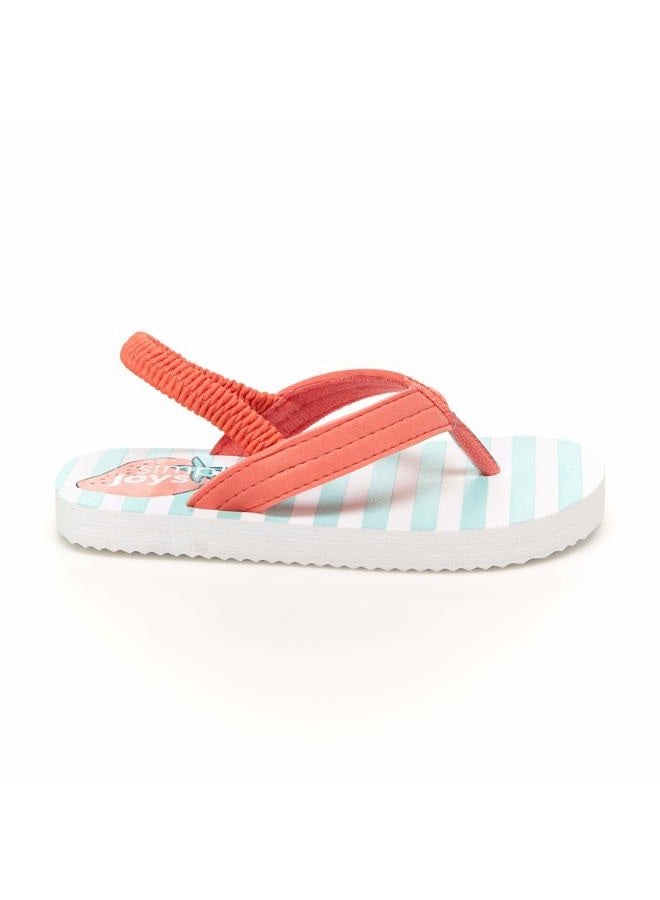 Simple Joys by Carter's Girls' Kimmie Nora Jelly Sandal Set, Turquoise Blue/Silver, 9 Toddler (1-4 Years) - Image 3