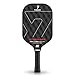 YVmove Pickleball Paddle with T700 Raw Carbon Fiber Surface 16mm STRCore Power Polymer Core Premium Pickle Ball Racket Designed for Ultimate Spin Consistency USAPA Approved - Image 3