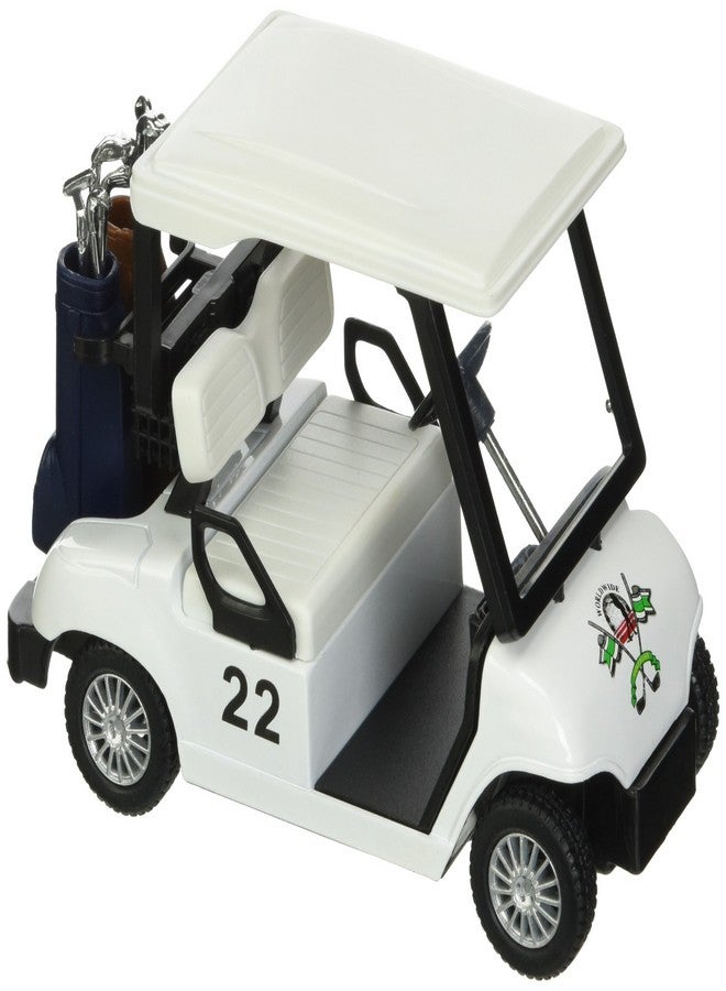 KiNSFUN Golf Cart 4½" Die Cast Metal Model Pullback Action Toy - Image 5
