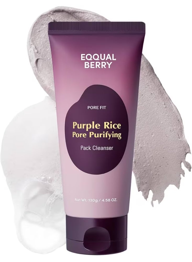 إيكوالبيري منظف ​​المسام بخلاصة الأرز الأرجواني 130 جرام