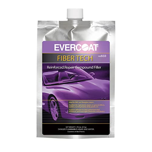 Evercoat Fiber Tech Reinforced Repair Compound for Galvanized Steel, Aluminum, and More - 814 Grams - Image 1