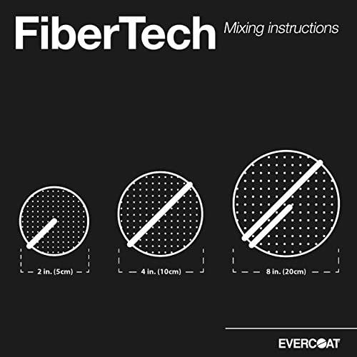 Evercoat Fiber Tech Reinforced Repair Compound for Galvanized Steel, Aluminum, and More - 814 Grams - Image 5