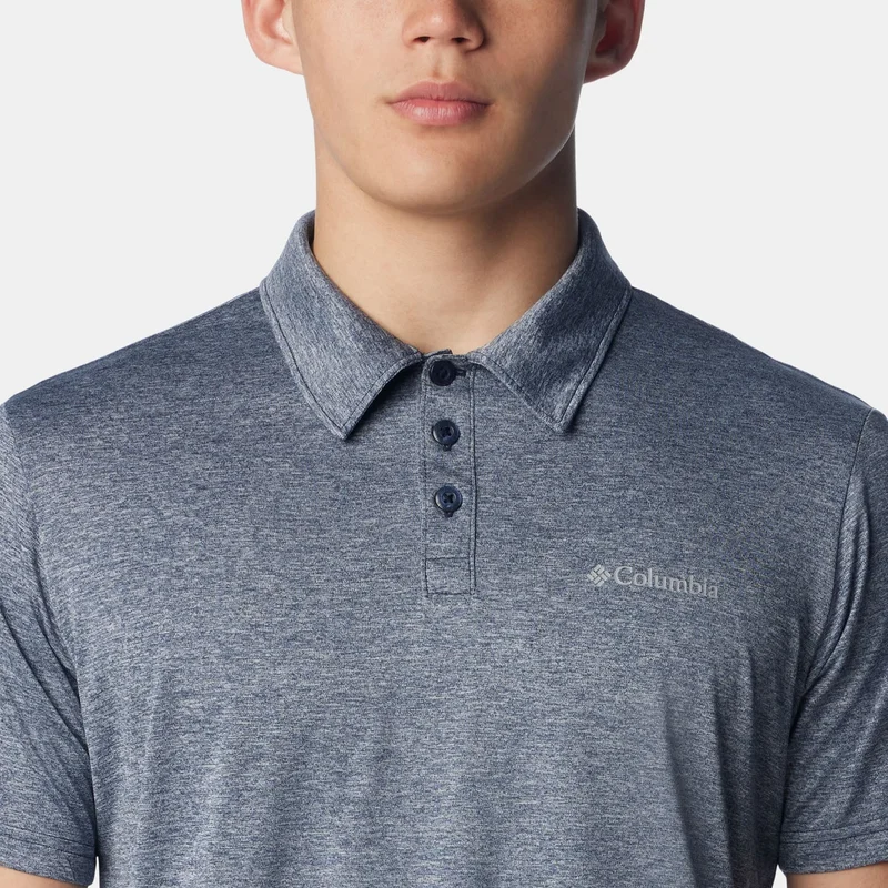 Columbia Blue Men's Hike™ Polo Shirt for Men | Best Price UAE