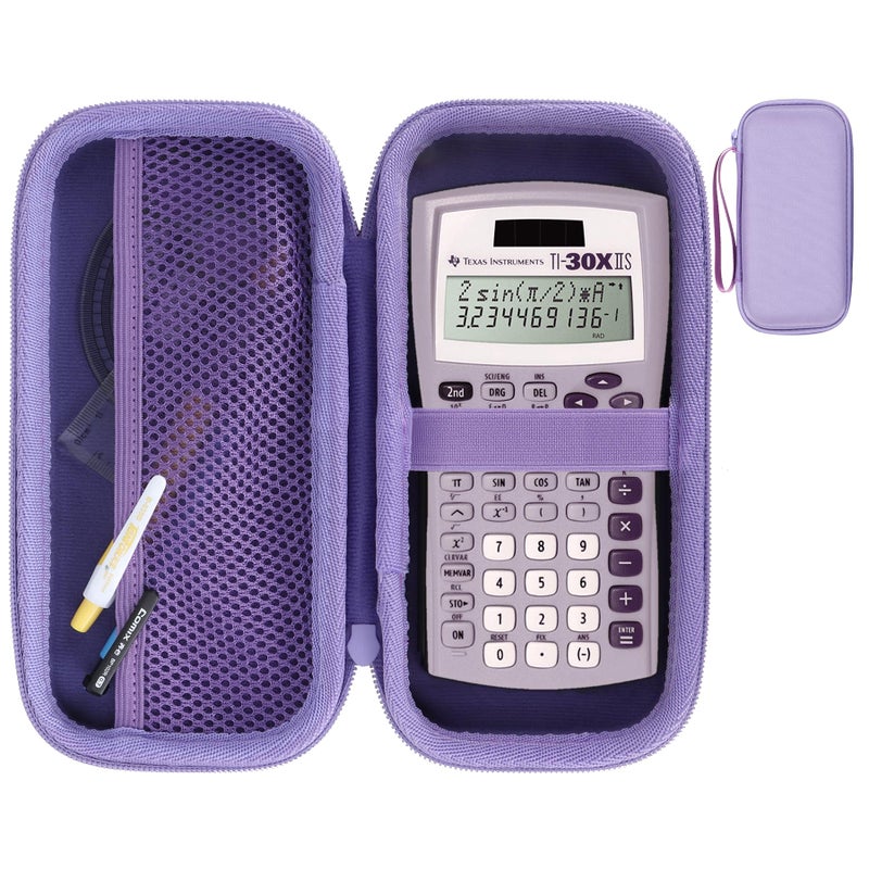 RIYADAone Hard Case Replacement for Texas Instruments TI-30XIIS TI-30XS TI-30Xa TI-36X Pro Scientific Calculator Case Only (Lavender Case) - Image 1