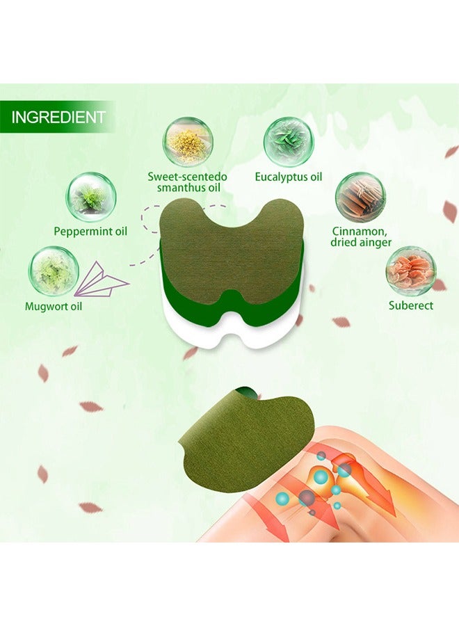 MQ 24 Count Knee Patches, Heat Patches For Knee, Knee Relief Patches, Warming Herbal Patches Long-Lasting Relief For Knee, Back, Neck, Shoulder, Waist - Image 2