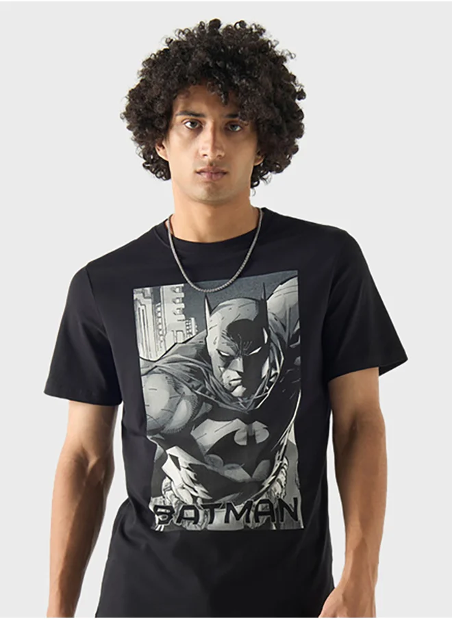 SP Characters Printed Crew Neck T-Shirt