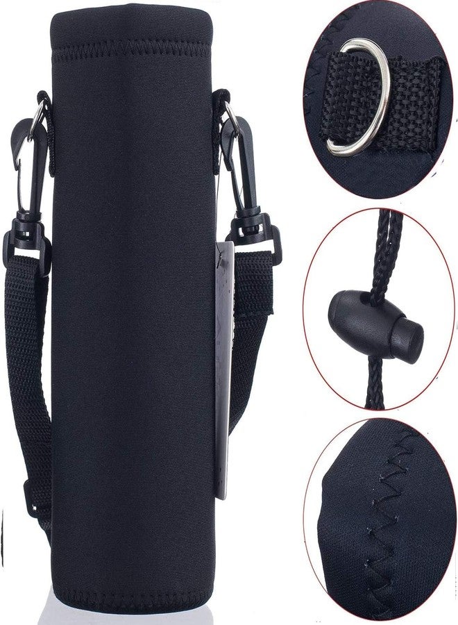 COOZYBEAR Water Bottle Carrier Bag: Premium Neoprene, Superior Insulation, Adjustable Strap. Convenient for 1000ML & 750ML Bottles for School, Home, Office, Travel, Sport, Yoga (Multicolour2) - Image 4