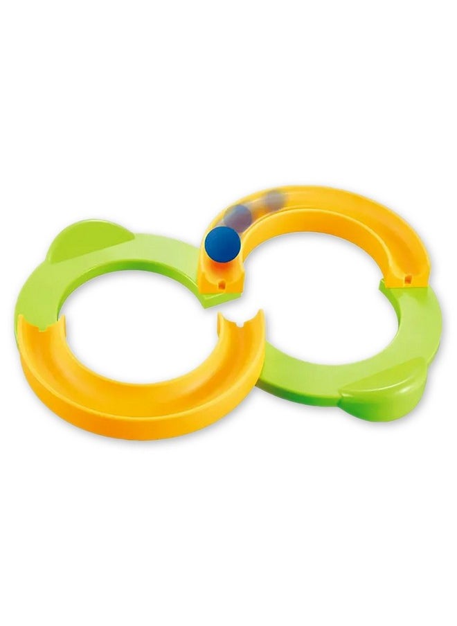 Kids Mandi Kids Mandi Infinite Loop 8 -Shaped Balancing Track Toy | Creative Track with 2 Bouncing Ball | Marble Run Race Track Set | Perfect for Indoor Play (Colour May Vary)  - Image 1