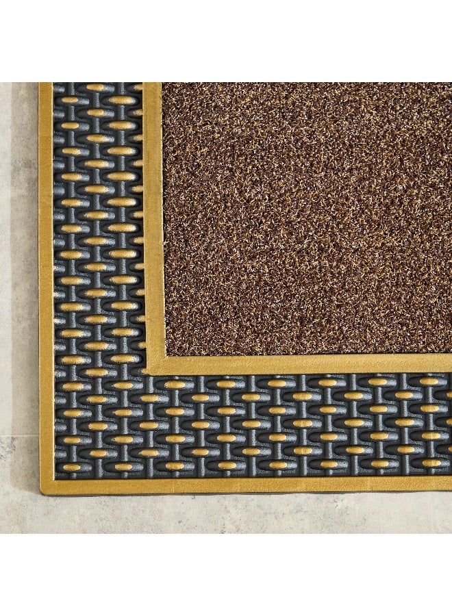 Home Box حصيرة مدخل رينزو المضادة للانزلاق - بني وأسود - Image 2