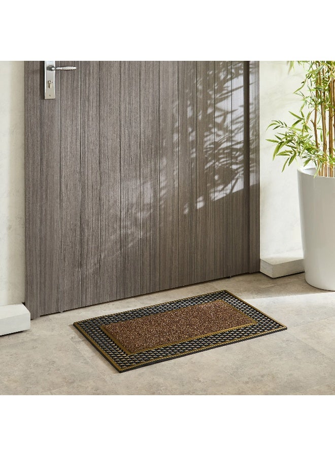 Home Box حصيرة مدخل رينزو المضادة للانزلاق - بني وأسود - Image 4