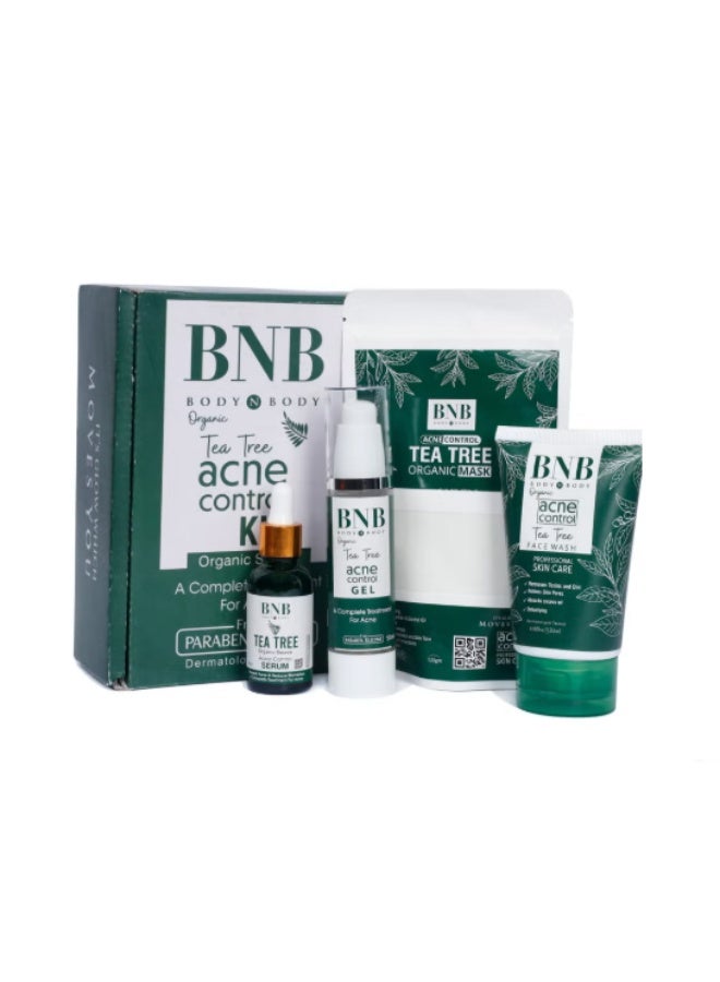 بي ان بي مجموعة مكافحة حب الشباب – حل متكامل للعناية بالبشرة لمكافحة حب الشباب