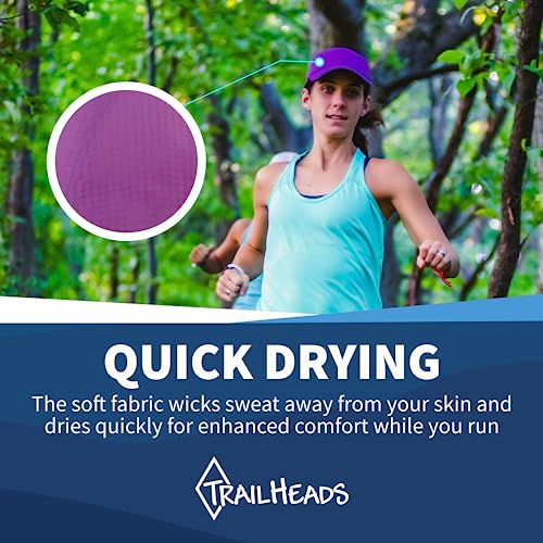 TrailHeads Women's Race Day Hat Baseball Cap, Radiant Purple, one Size fits Most - Image 4