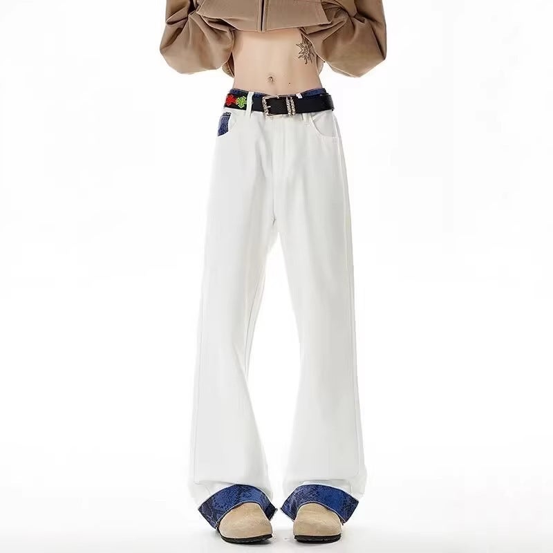 Unisex Casual Daily Denim Jeans - Image 5