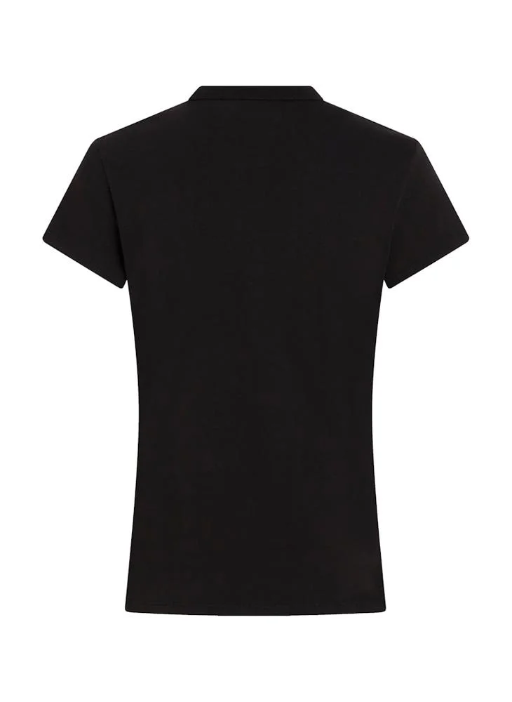 CALVIN KLEIN Crew Neck Knitted T-Shirt