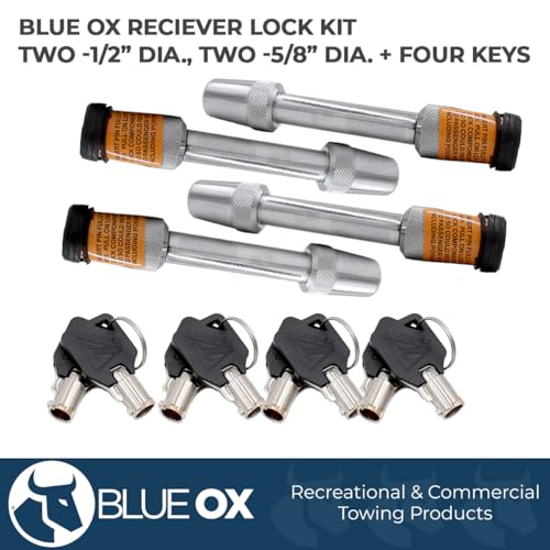 Blue Ox مجموعة الأقفال 4 من بلو أوكس BX88177، برتقالي - Image 2