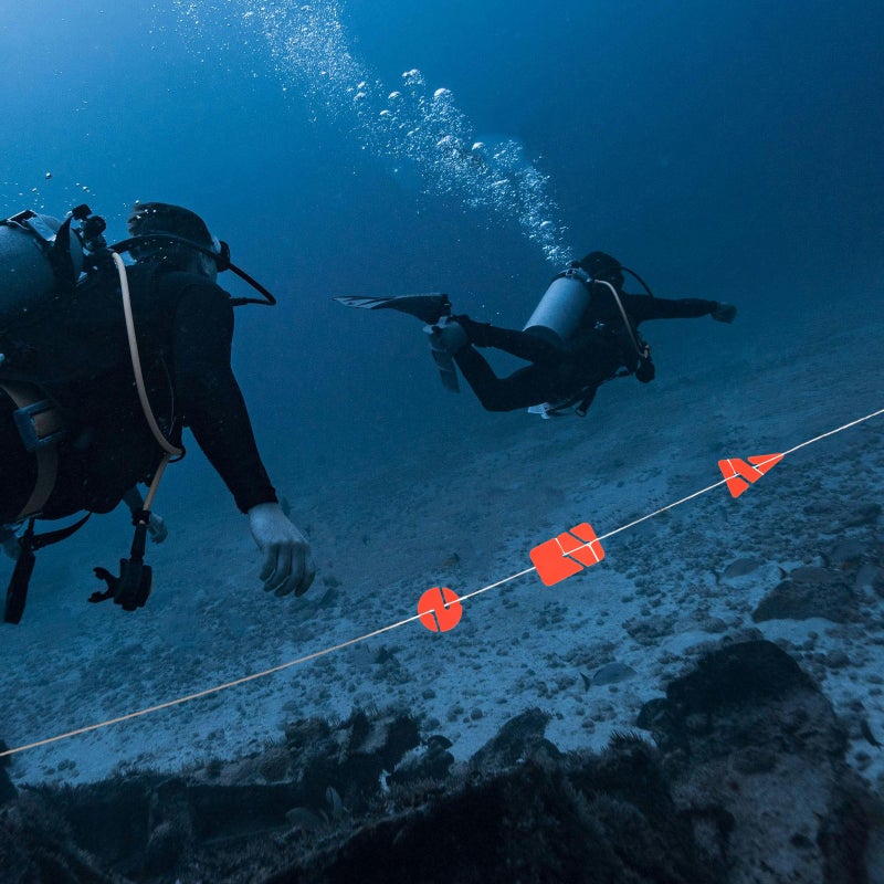 1 Set Safety Diving Rope Marker Cave Diving Marker Cave Diving Supply Line Marker for Diving - Image 5