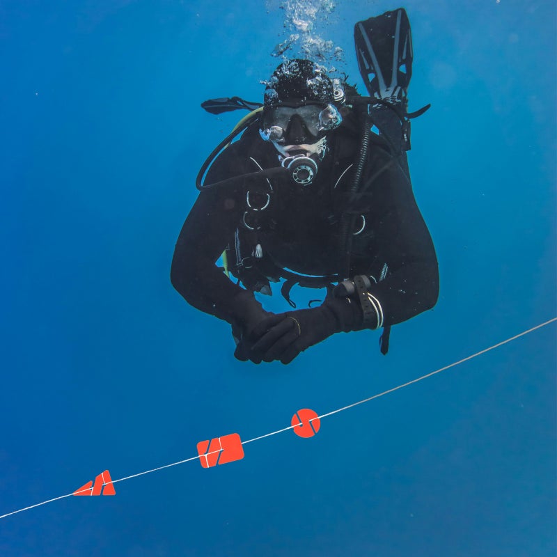 1 Set Safety Diving Rope Marker Cave Diving Marker Cave Diving Supply Line Marker for Diving - Image 2