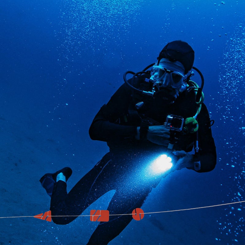 1 Set Safety Diving Rope Marker Cave Diving Marker Cave Diving Supply Line Marker for Diving - Image 4