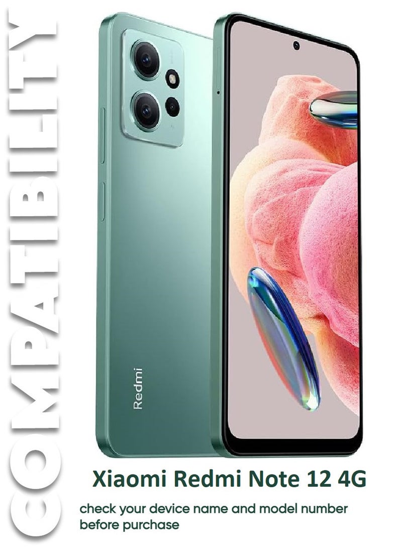 ACLIX 3 Pieces Antistatic ESD Dustproof Premium Quality High Definition Tempered Glass Screen Protector Designed For Xiaomi Redmi Note 12 4G - Image 3