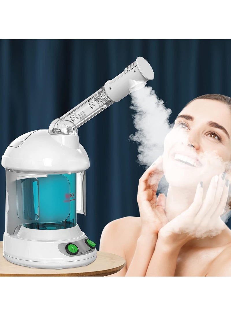 general Facial Steamer - Ozone Steamer with 360° Swivel Arm - 40 Minute Steam Time - Humidifier - Unclogging Pores - Blackheads - Portable Facial Steamer for personal care, use at home or in the salon - Image 1