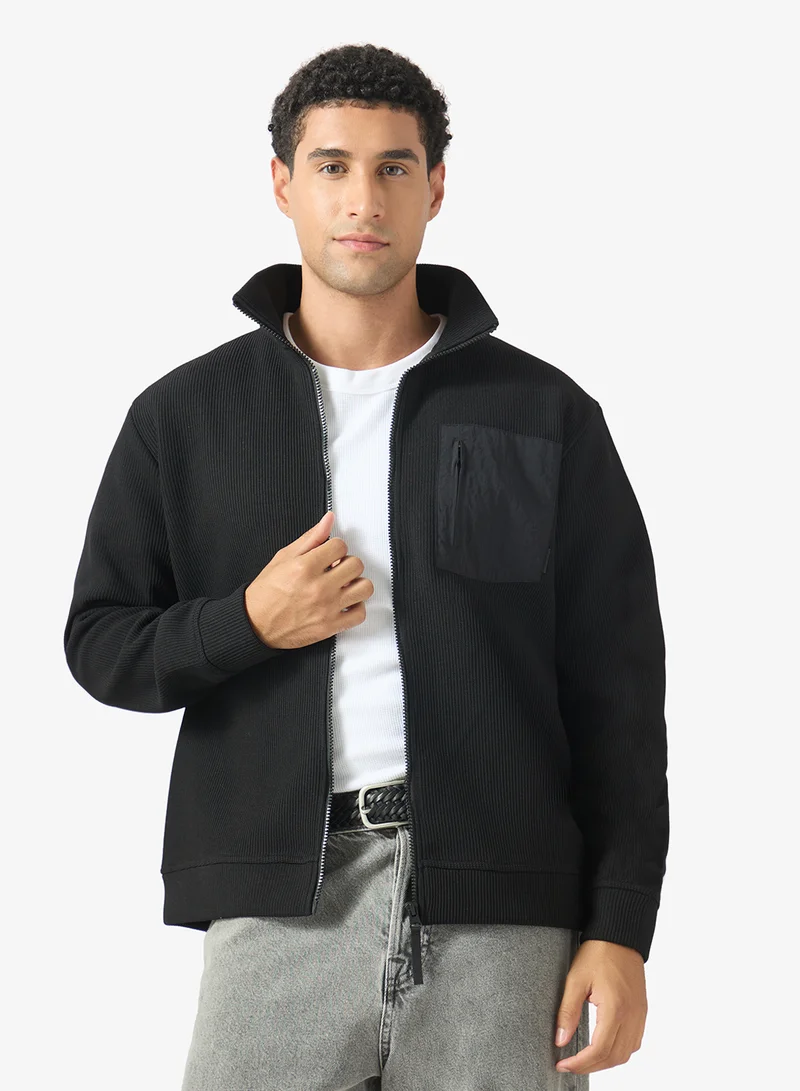 Casual Zipup Cardigan