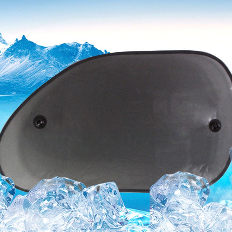 Universal Car Window Protective Covers (Black) - Image 2