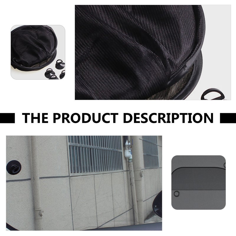 Universal Car Window Protective Covers (Black) - Image 4