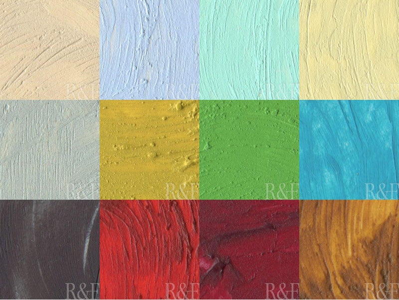 R&F Handmade Paints - Professional Oil Pigment Stick, Painters Dozen 2, Set of 12 Colors - Image 3