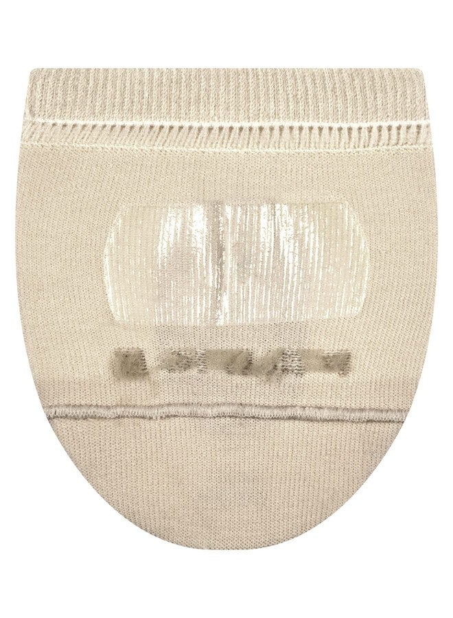 FALKE Women's Toe Sock No Show Socks, Lightweight, Breathable, Skin-Friendly, Cotton, Mid-Foot Invisibles, Non Slip, Beige (Cream 4019), One Size, 1 Pair - Image 4