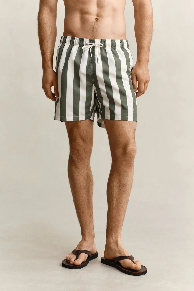 GANT  Block Striped Swim Shorts for Men | Best Price UAE