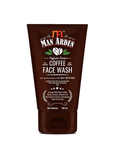 Coffee Face Wash No Parabens Sulphate Silicones 100Ml