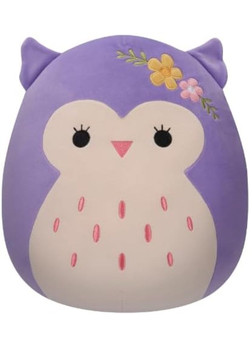 Squishmallows هولي البومة البنفسجية - 12 بوصة - Image 1