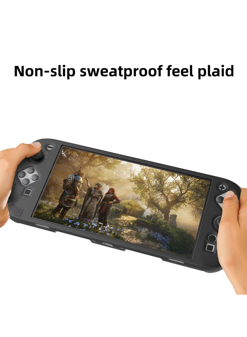 نينتندو Switch 2 تبو 2025 8 بوصة واقية واقية من الصدمات سيليكون ABS حالة واقية من السقوط و الخدش حزام قوس ينطبق على نينتندو متوافقة Switch 2 - Image 2