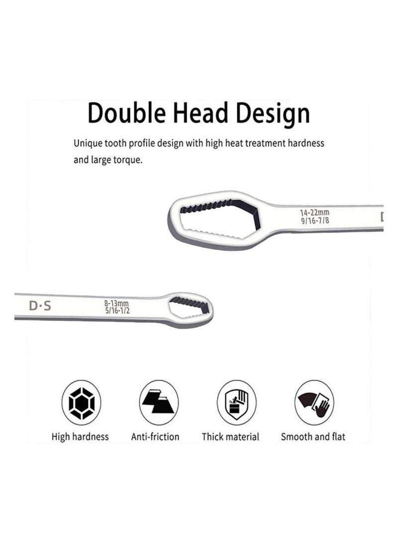 CHT Universal Wrench Double Sided Wrench Multi-Function 8-13mm and 14-22mm - Image 5
