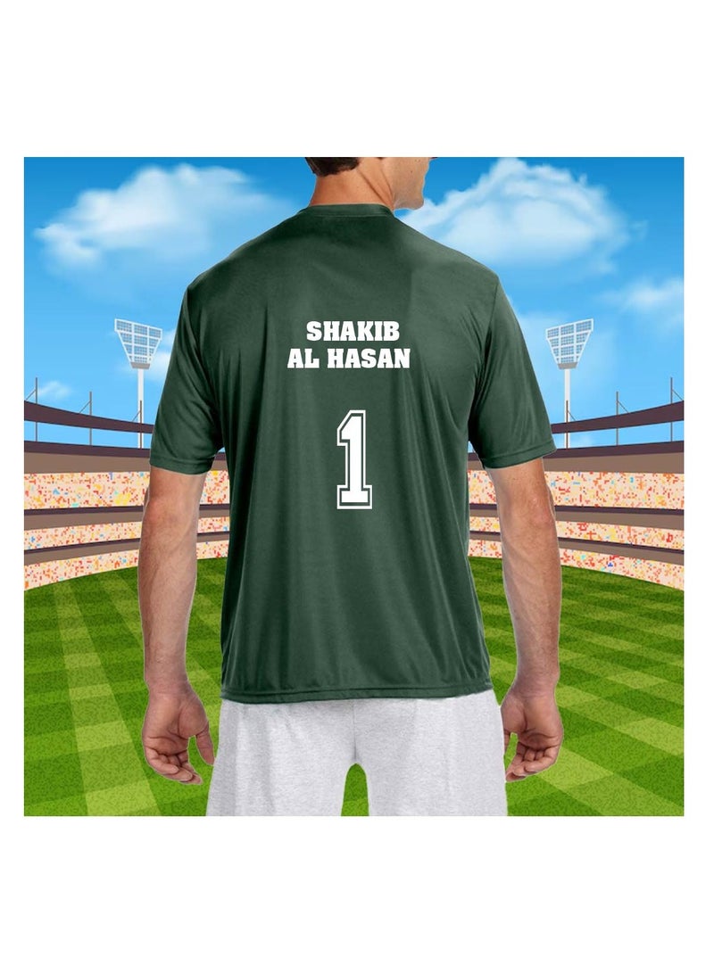 PRINTSHOP4ME Bangladesh Unisex Sports Dry-Fit Jersey - Perfect for Bangladesh Cricket Fans and Cricket Lovers - Comfortable Bangladesh Jersey - Image 5