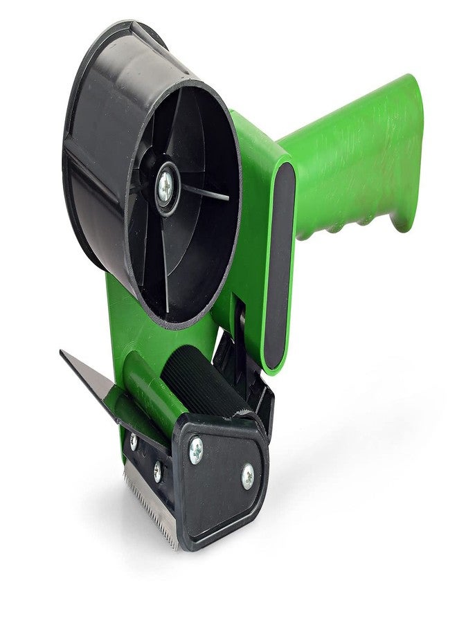 Dinojames 3 Inch Plastic Tape Dispenser for Packing Packages Lightweight Ergonomic Industrial Tape Cutter for Couriers One Size fits up to 3 inches or 72mm Tapes - Assorted Colours - Image 1