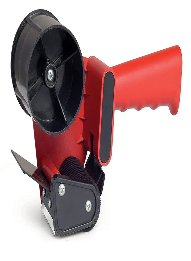 Dinojames 3 Inch Plastic Tape Dispenser for Packing Packages Lightweight Ergonomic Industrial Tape Cutter for Couriers One Size fits up to 3 inches or 72mm Tapes - Assorted Colours - Image 3