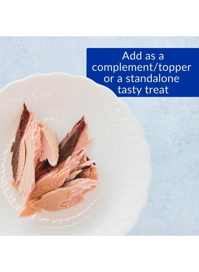 INABA Premium Hand-Cut Grilled Tuna Fillet Cat Treats/Topper with Vitamin E and Green Tea Extract, 0.52 Ounces Each, Pack of 6, Tuna Broth - Image 4