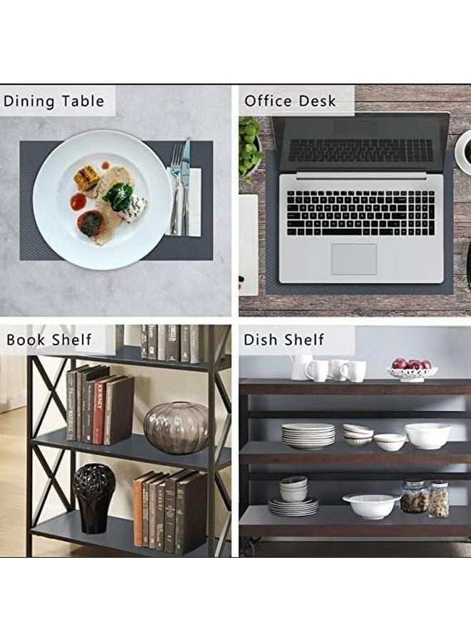 GripEasy Eva Multipurpose Shelf Liners Roll - 45cm X 10m, Kitchen Drawer, Cupboard, Dining, Almirah Shelf Mat (Diamond Texture Metallic Grey) - Image 3
