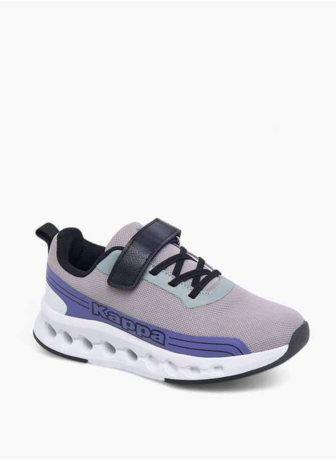 Kappa Girls Logo Detail Sports Shoes With Hook And Loop Closure  - Image 1