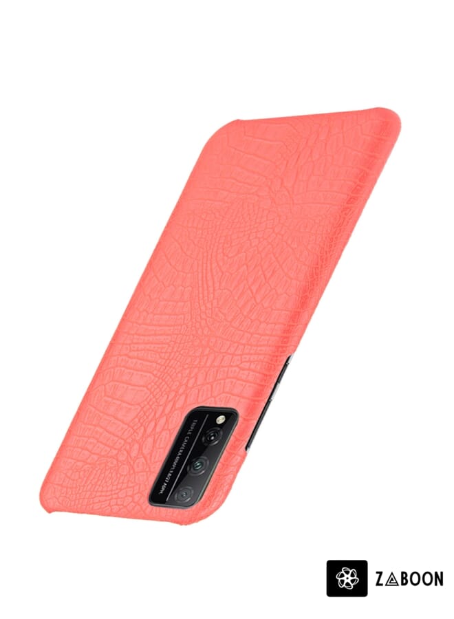 Zaboon Protective Case Cover For Huawei Honor Play 4T Pro Shockproof Crocodile Texture PC + PU Case - Image 3