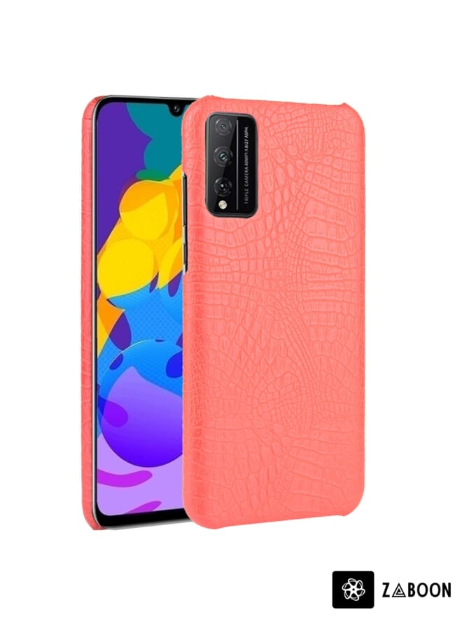 Zaboon Protective Case Cover For Huawei Honor Play 4T Pro Shockproof Crocodile Texture PC + PU Case - Image 1
